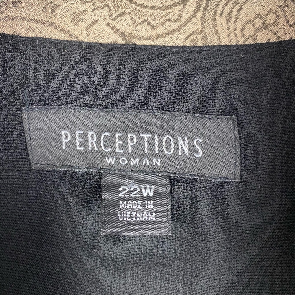 Perceptions Paisley Open Blazer Jacket - image 6